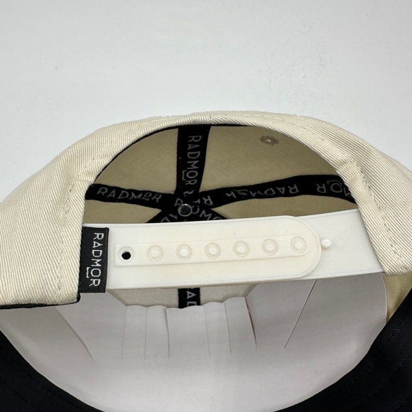 New Radmor Golf  Logo Beige Adjustable Baseball Hat Cap One Size - Picture 4 of 8